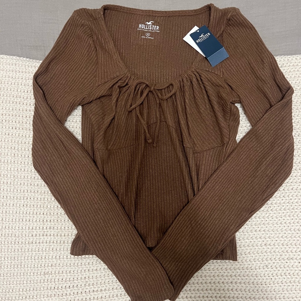 NWT Hollister Ribbed Long Sleeve